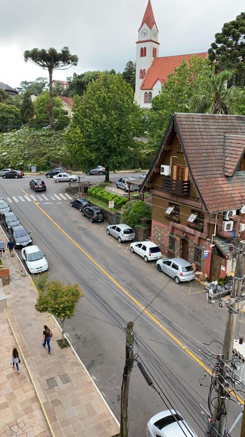 Apartamento Em Gramado - Solar Da Encosta Appartement Buitenkant foto