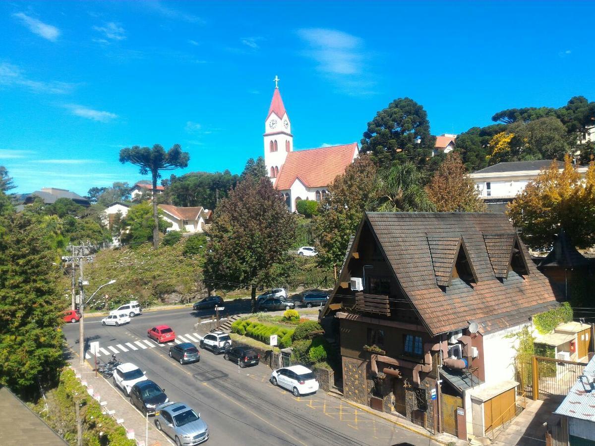 Apartamento Em Gramado - Solar Da Encosta Appartement Buitenkant foto